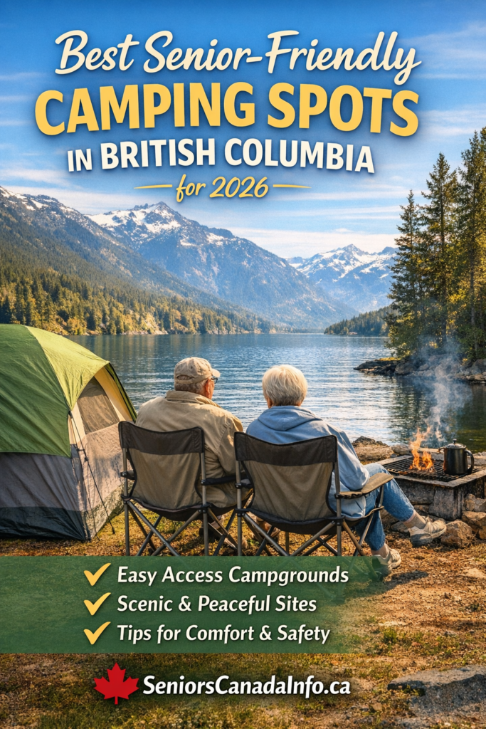 Best Senior camping BC Spots For 2026 Best Senior camping BC Spots For 2026