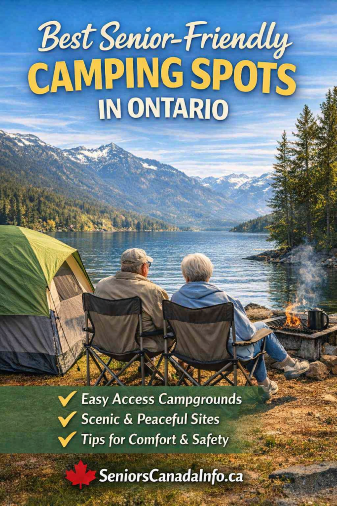 Best Senior Friendly Camping Spots in Ontario