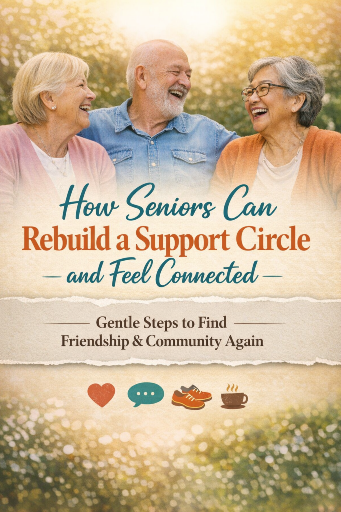 Senior’s Guide to Reconnecting How to Build a Support Circle When You Feel Alone Senior’s Guide to Reconnecting How to Build a Support Circle When You Feel Alone