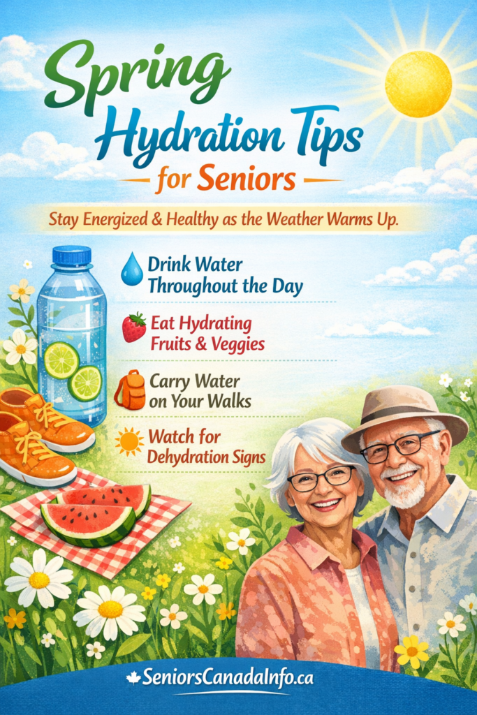 Spring Hydration Tips for Seniors: Simple Ways to Stay Energized as the Weather Warms Up