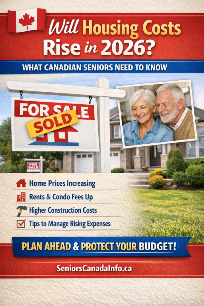 Will Housing Costs Rise in 2026? What Canadian Seniors Need to Know Will Housing Costs Rise in 2026? What Canadian Seniors Need to Know