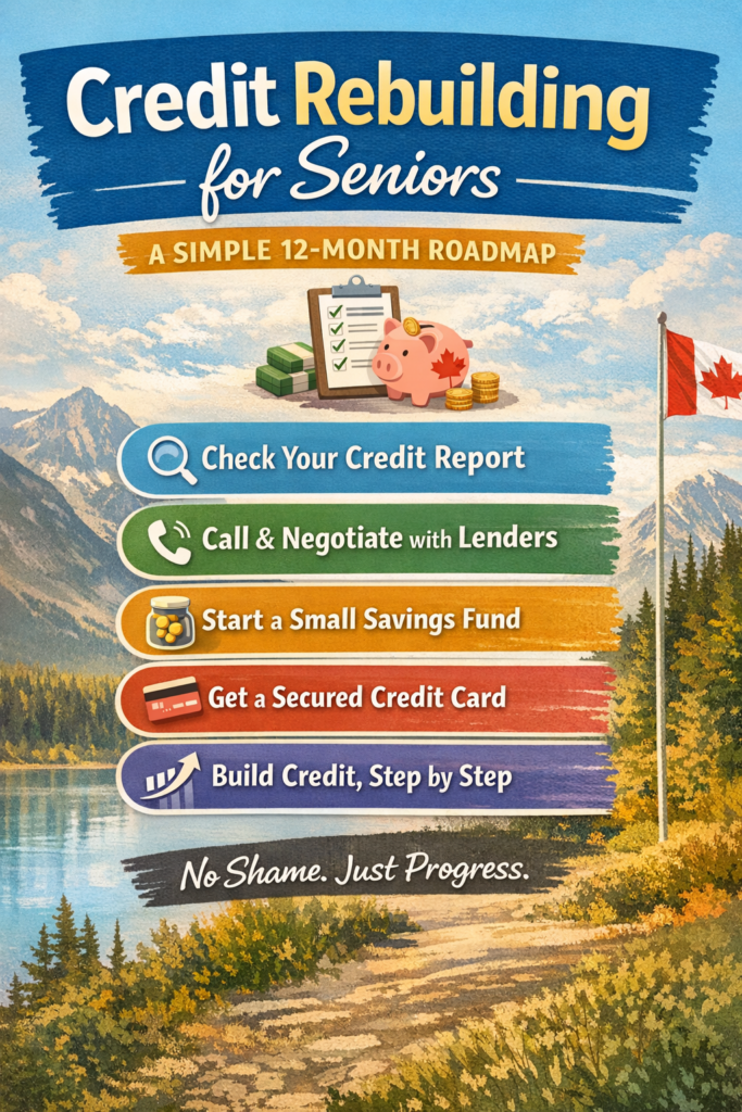 Credit Rebuilding for Seniors A Simple 12‑Month Roadmap (Canada 2026)