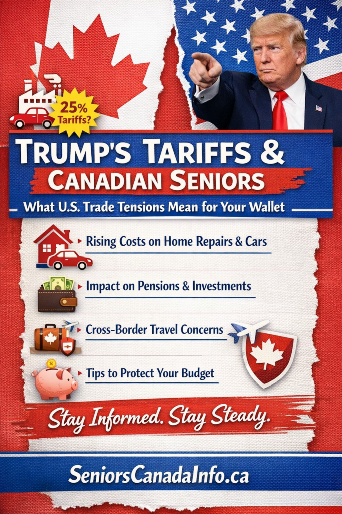 “Trump tariffs and Canadian Seniors: What the New Trade Tensions Really Mean for Your Wallet”