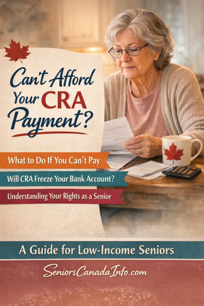How To Make CRA Payment Arrangements for Low Income Seniors Guide