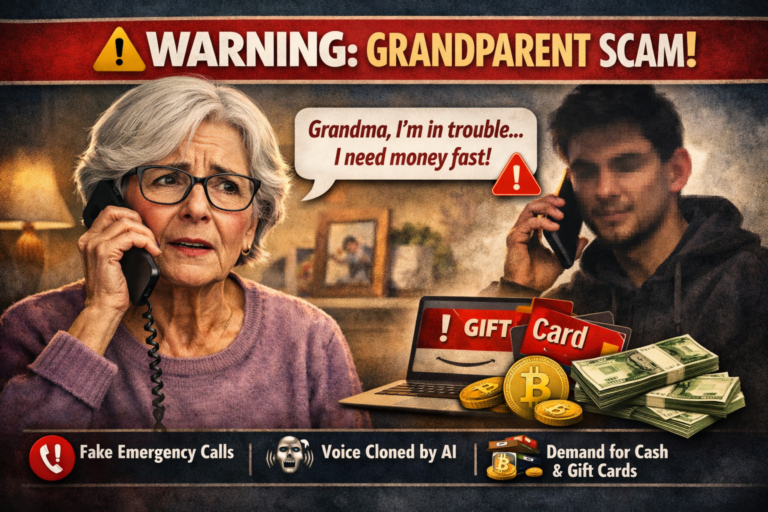Latest New Scam In Canada is The Grandparent Scam