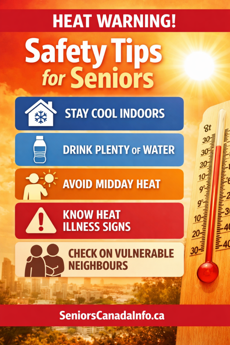 Heat Warning Safety Tips for Seniors in Canada