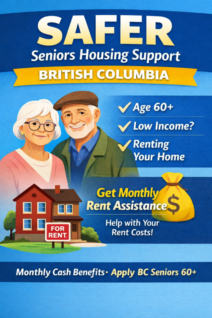 SAFER Shelter Aid for Elderly Renters in British Columbia SAFER Shelter Aid for Elderly Renters in British Columbia