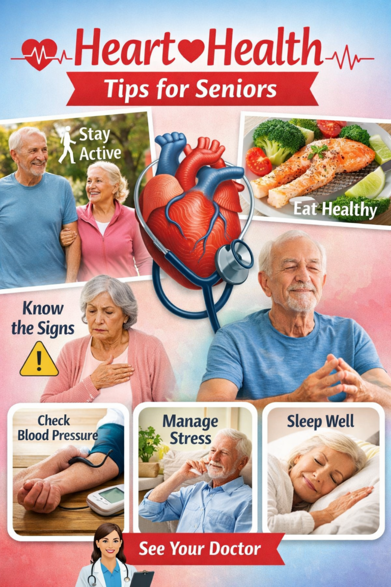 Heart Health Basics for Seniors (2026 Guide)
