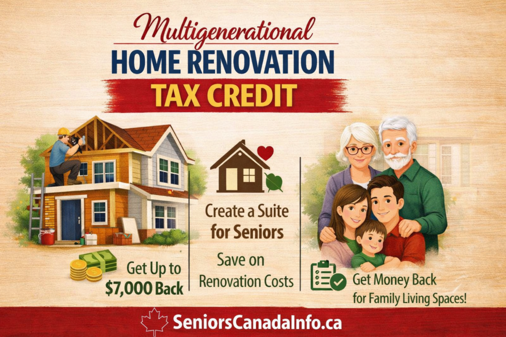 Multigenerational Home Renovation Tax Credit Multigenerational Home Renovation Tax Credit