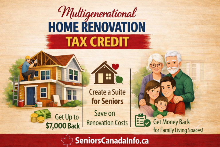 Multigenerational Home Renovation Tax Credit (MHRTC): A 2026 Guide for Canadian Seniors
