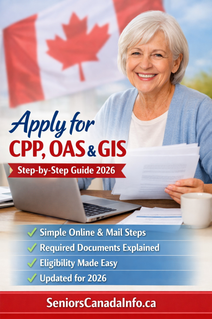 How to Apply for CPP, OAS, and GIS (Step‑by‑Step Guide for 2026) How to Apply for CPP, OAS, and GIS (Step‑by‑Step Guide for 2026)