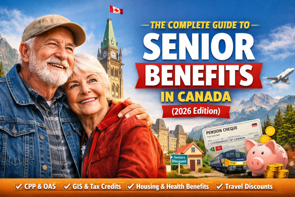 THE COMPLETE GUIDE TO SENIOR BENEFITS IN CANADA (2026 EDITION) THE COMPLETE GUIDE TO SENIOR BENEFITS IN CANADA (2026 EDITION)