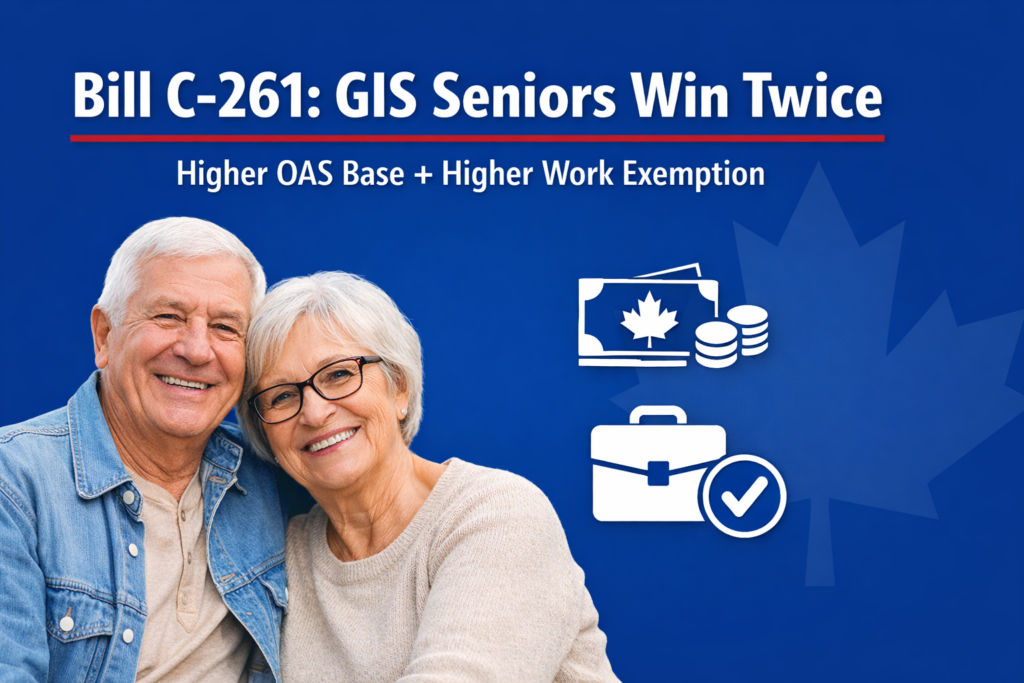 Bill C‑261 Gives GIS Seniors Two Big Wins Bill C‑261 Gives GIS Seniors Two Big Wins