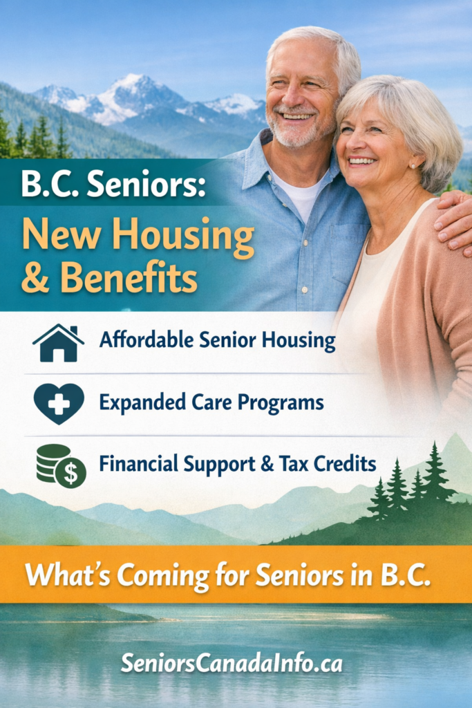 What’s New for Seniors in B.C. Housing Care and Benefits