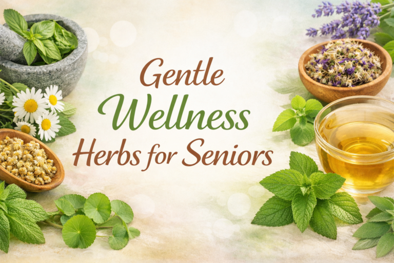 Gentle Wellness Herbs Seniors Can Enjoy