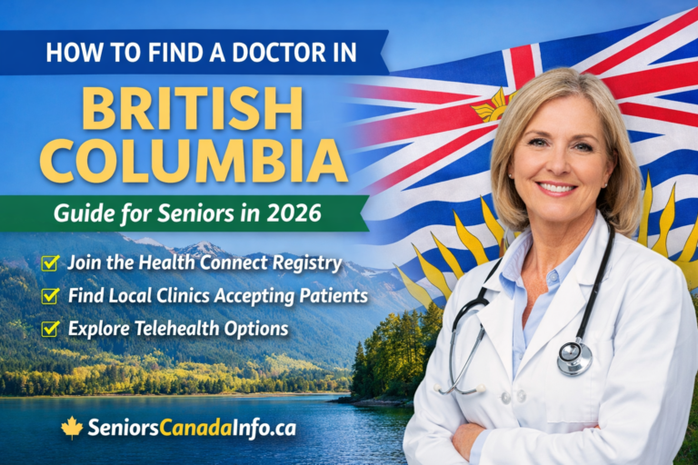 How to Find a Doctor in BC 2026 Guide for Seniors