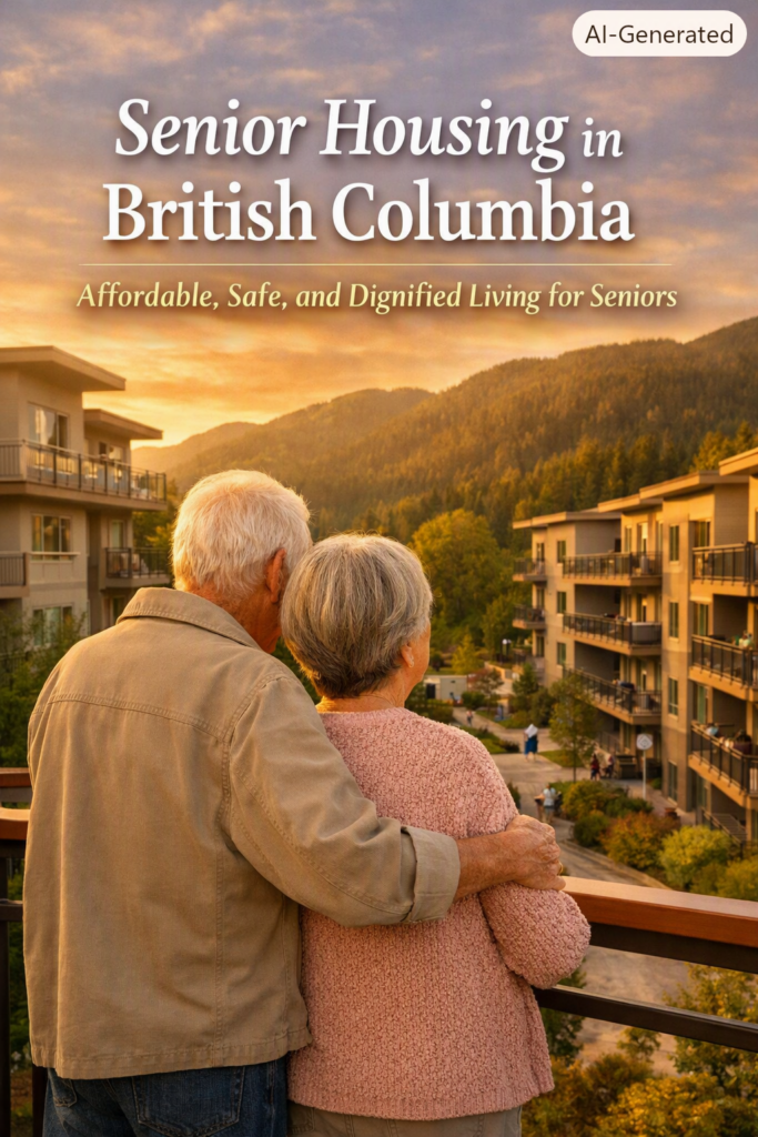 New Seniors Housing Planned in BC Canada
