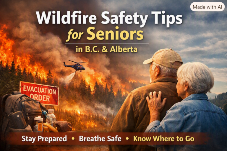 Wildfire Safety for Seniors in British Columbia and Alberta (2026 Guide)