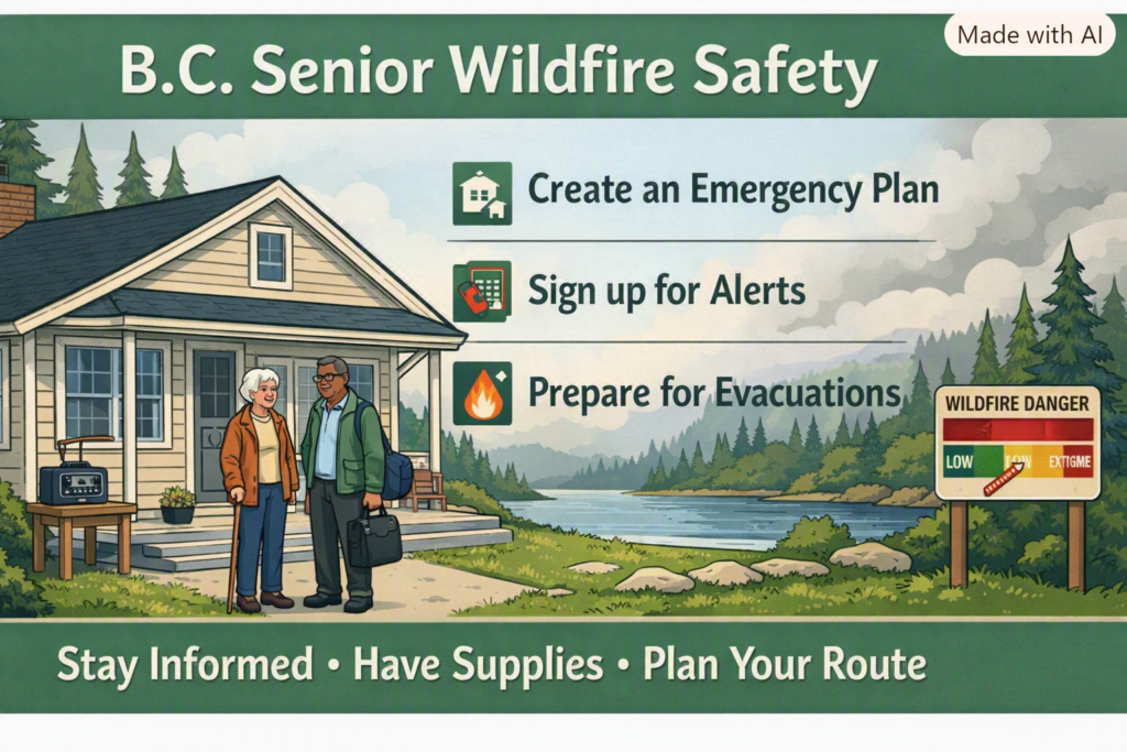 Wildfire Safety for Seniors in British Columbia and Alberta (2026 Guide)
