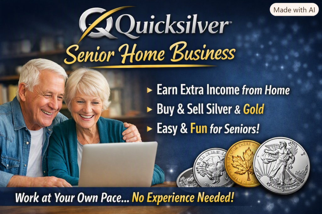 How Canadian Seniors Can Earn Extra Money From Home With Quicksilver