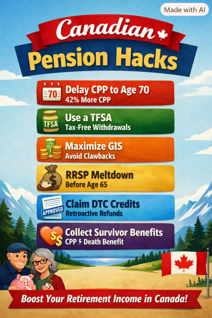 Canadian Pension Hacks