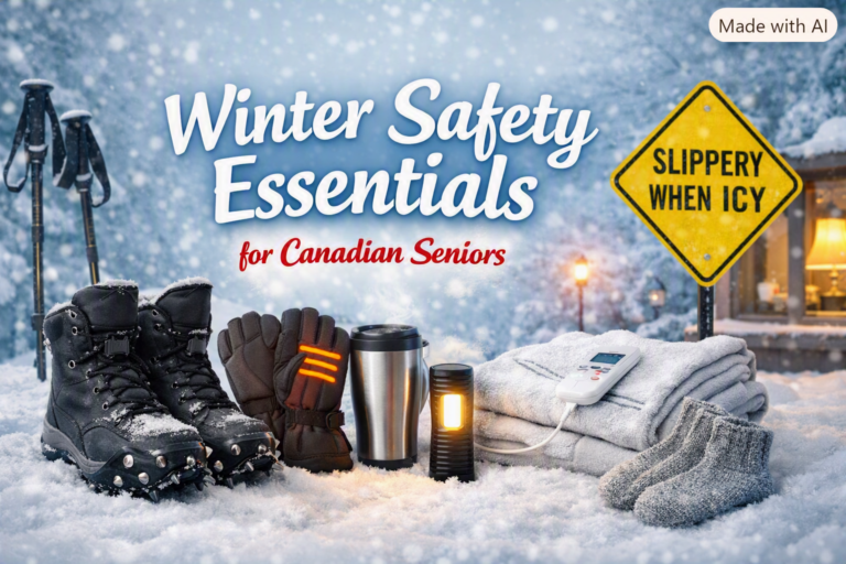 Winter Safety Essentials for Canadian Seniors Safe Warm and Confident