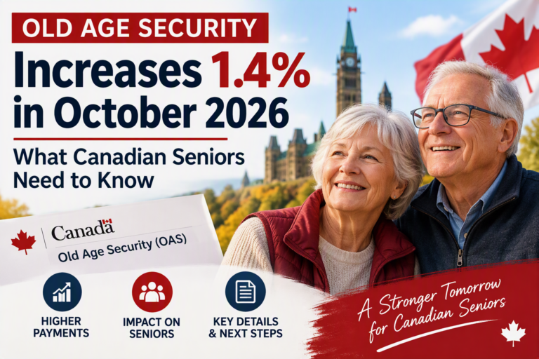 Old Age Security Increases 1.4% in October 2026 What Canadian Seniors ...