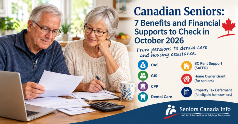 benefits for Canadian seniors
